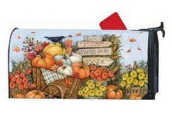 Fall Wheelbarrow MailWrap